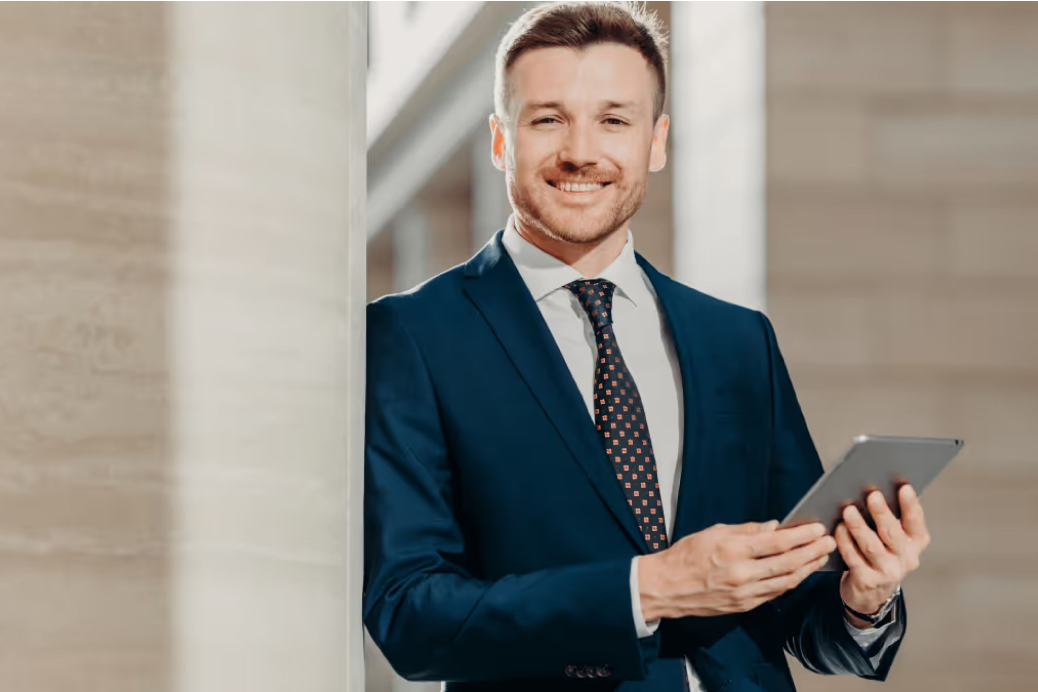 The onsite community manager goes through his regular property management tasks in the HOA community.