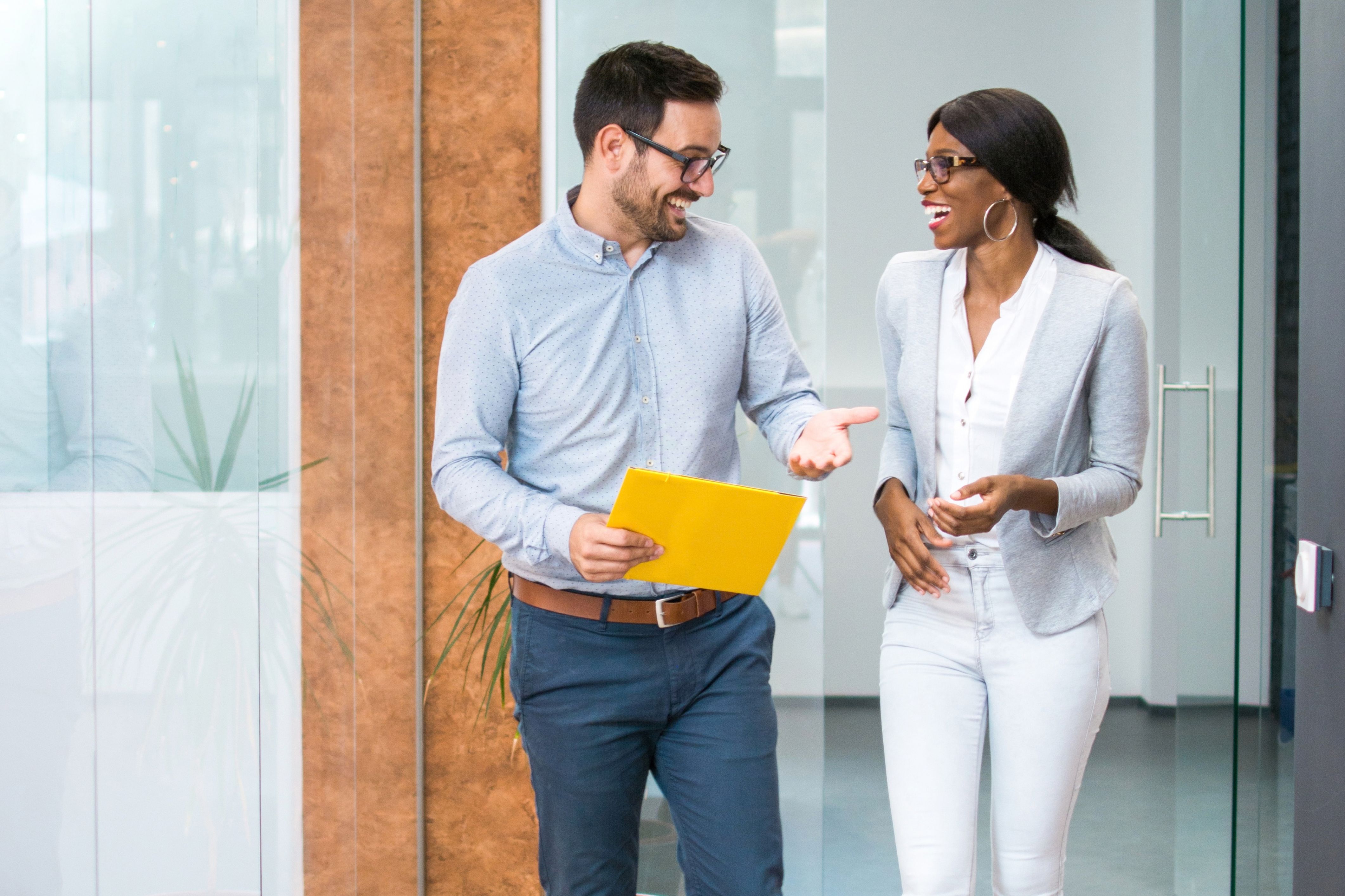 Two community management professionals discuss their communities together.