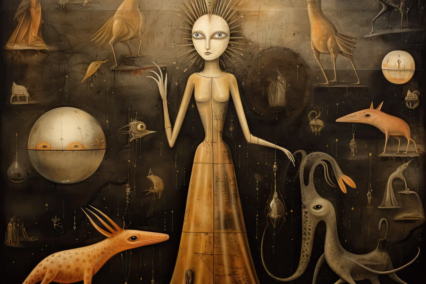 Surrealist artwork by artist J. Quinn