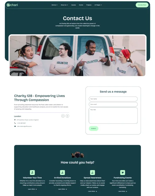 Contact Us-Screenshot