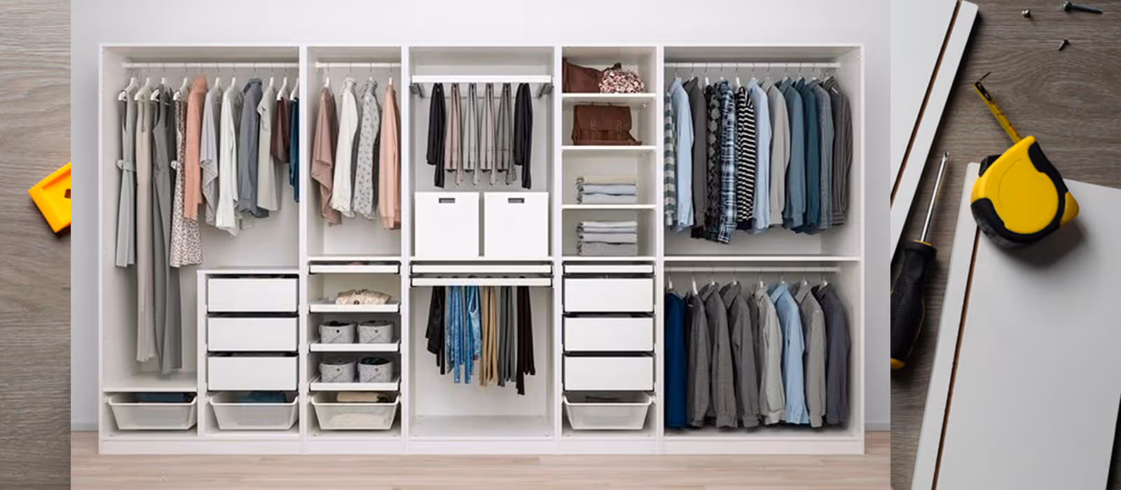 IKEA PAX Schrank Montage