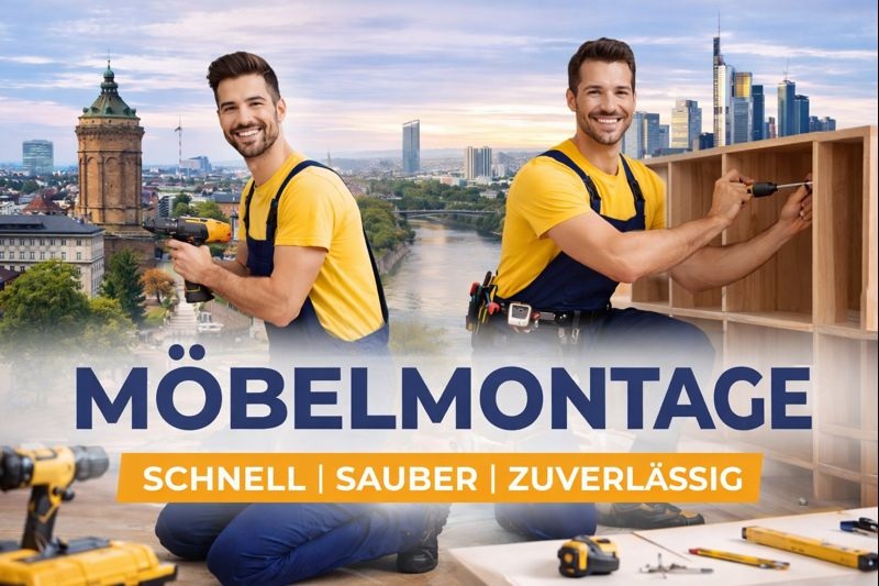 Möbelmontage in Mannheim & Frankfurt: Express Master (Yarko) montiert sauber, schnell und sicher