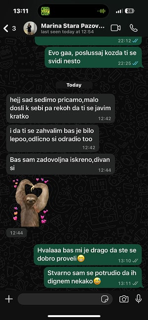 Feedback Screenshot