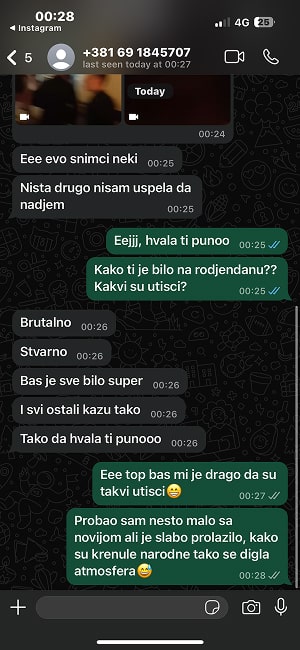 Feedback Screenshot
