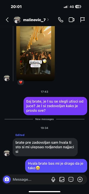 Feedback Screenshot