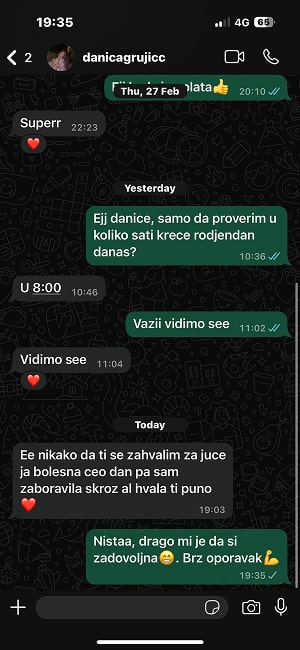 Feedback Screenshot
