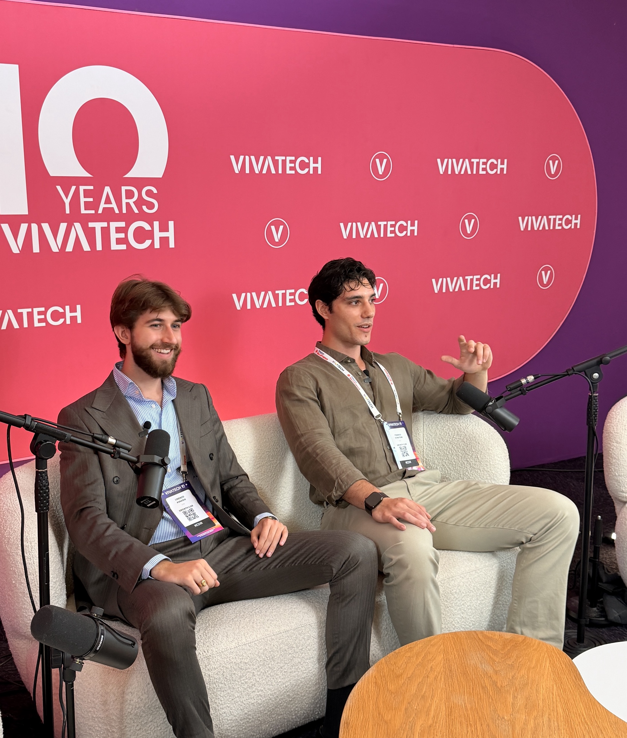 Media guest at VivaTech, Lorenzo Asnaghi