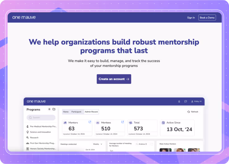 Onemauve Website Thumbnail