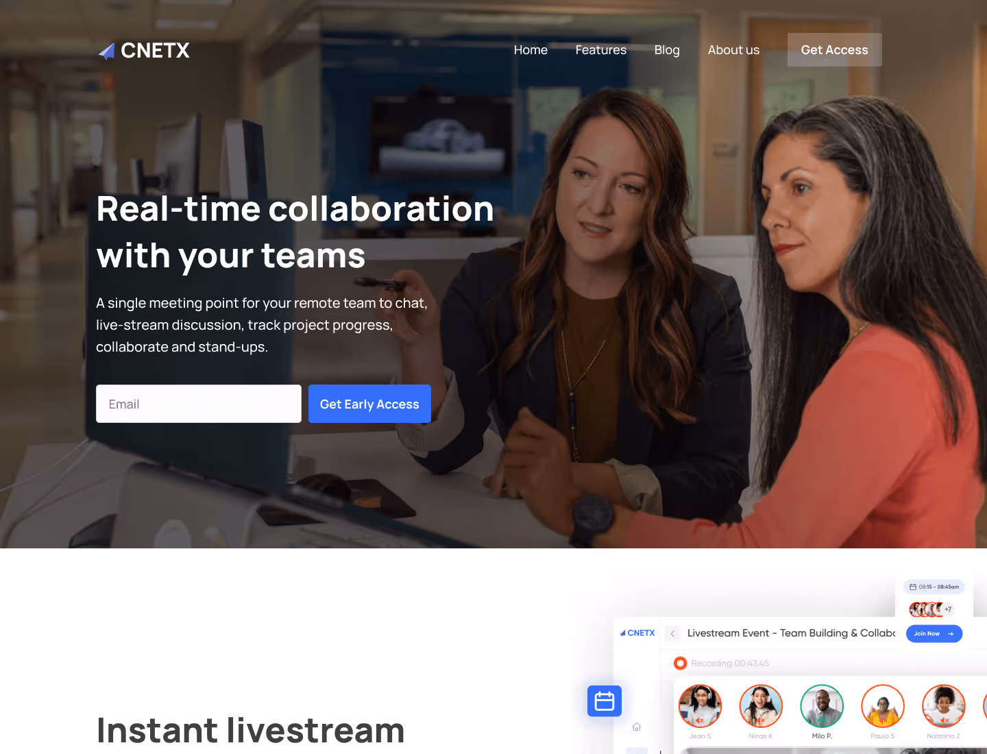 Cnetx Real time collaboration