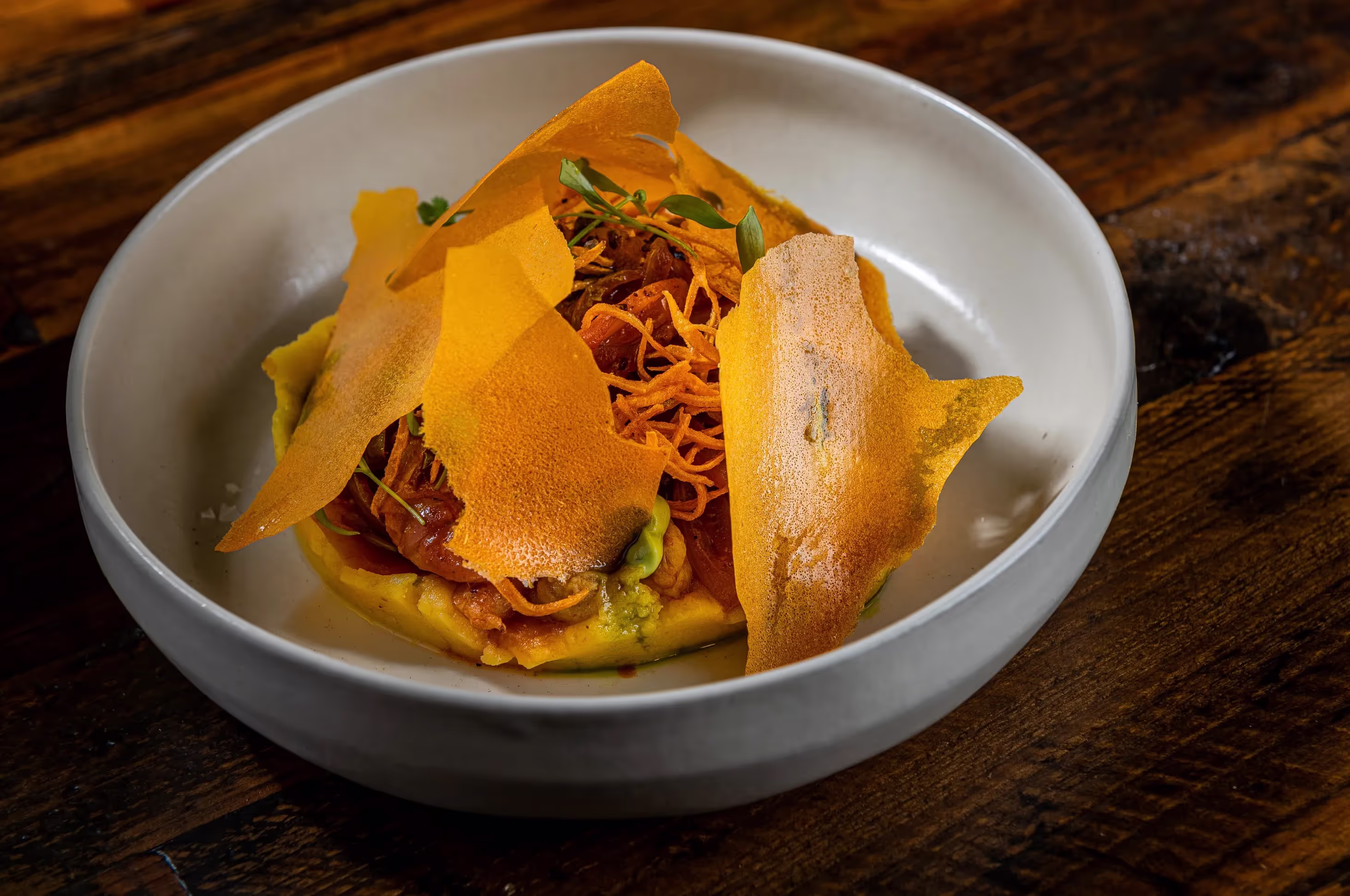 A Peruvian fish dish