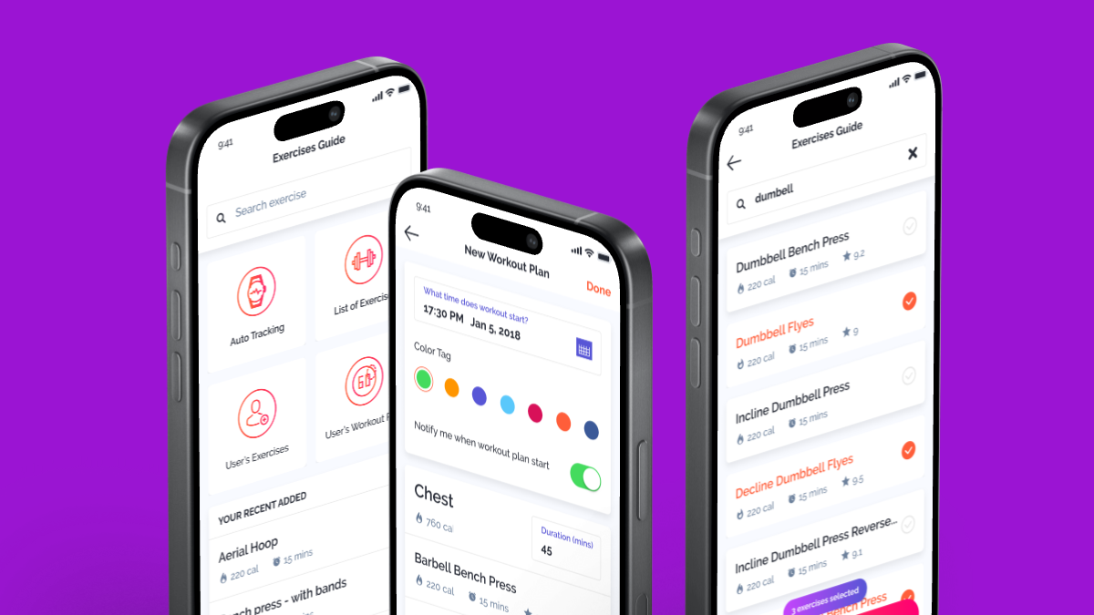 Fitness Love – React Native EXPO App Template - 8
