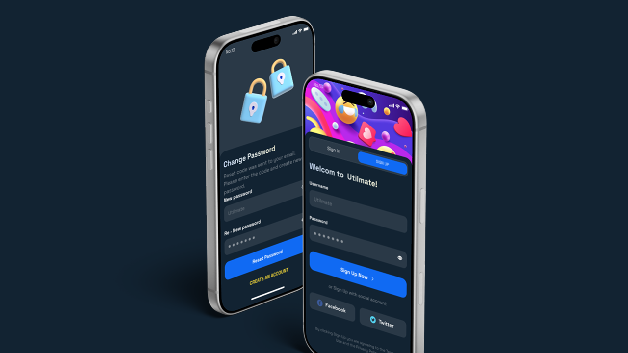 Ultimate Authentication – 10+ Dark Mode Screens for React Native (CLI & Expo)