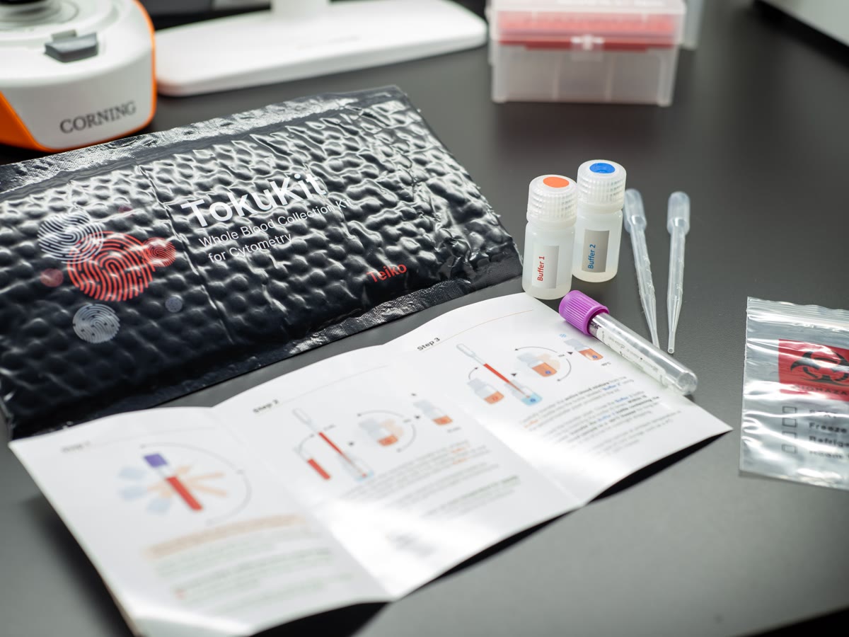 TokuKit blood preservation kit for clinical sample collection