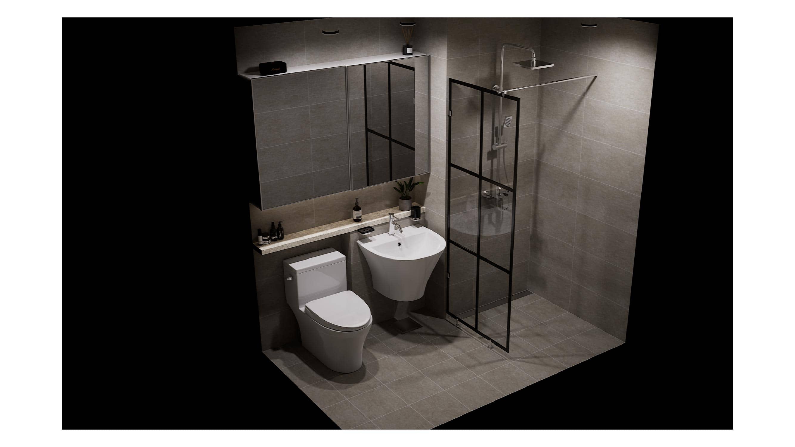 Bathroom Configurator created by Honesty Wild Unreal Engine Studio, configurator screen shot 03
