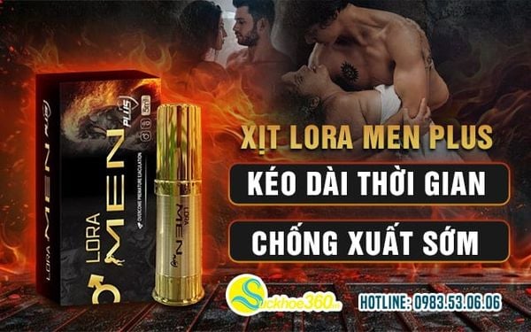 Công dụng Lora Men Plus