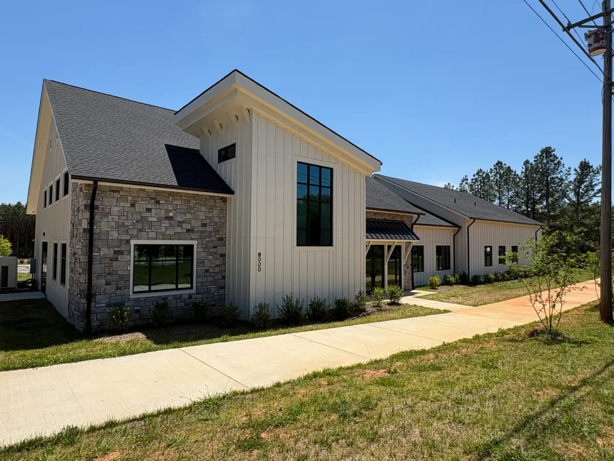 Huntersville Lutheran Church exterior at 8000 McIlwaine Road Huntersville NC