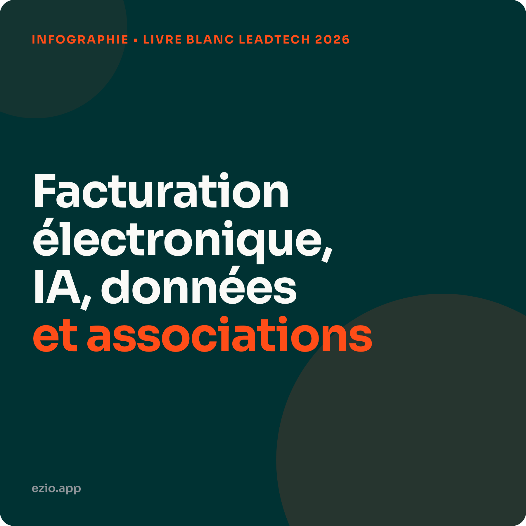 Facturation électronique, IA, données : ce qui attend les associations