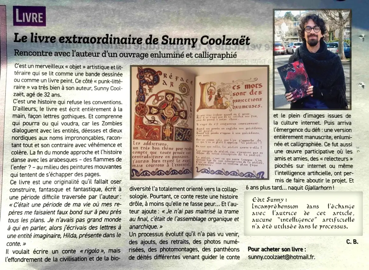 Bande dessinée me présentant en me suivant pendant un dépannage