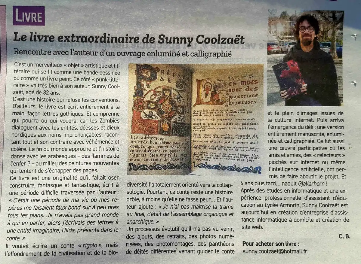 Bande dessinée me présentant en me suivant pendant un dépannage