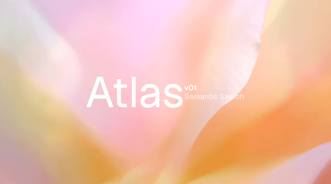 Titelbild zur Ankündigung von Atlas, der semantischen Suche von Bidpoint (KI-generiertes Bild)