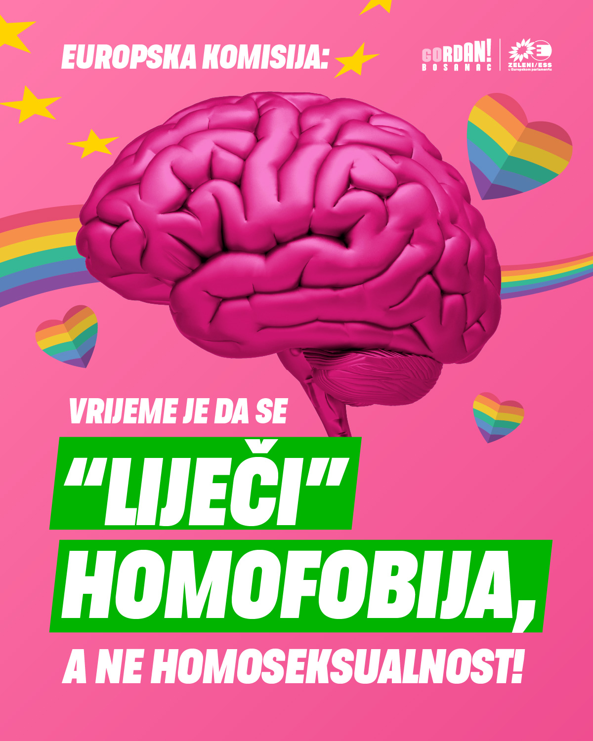 Europska komisija: Vrijeme je da se “liječi” homofobija, a ne homoseksualnost!