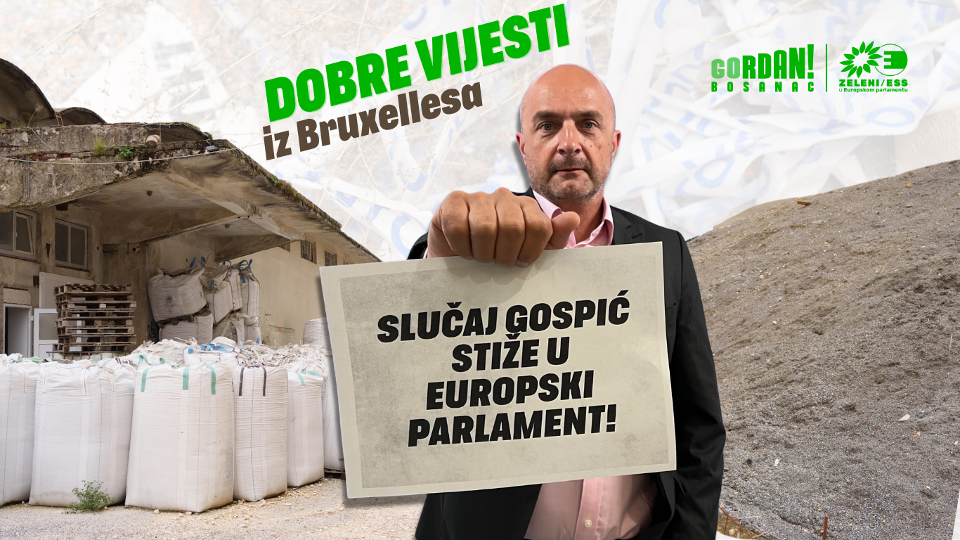 Gospićani dolaze u Europski parlament po hitnoj proceduri unatoč HDZ-u i Europskoj pučkoj stranci, koji su glasali protiv Bosančevog zahtjeva