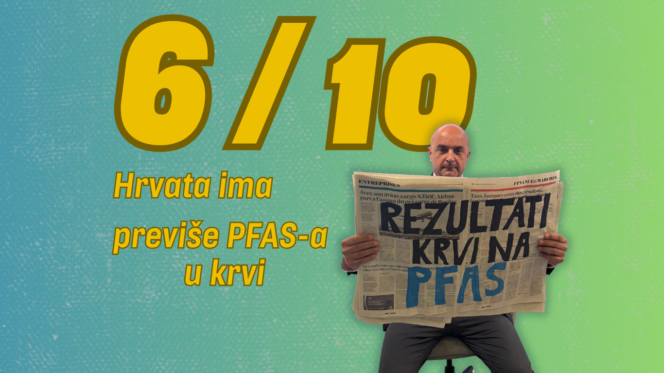 Bosanac: Istraživanje potvrdilo, u krvi hrvatskih ispitanika potvrđen PFAS