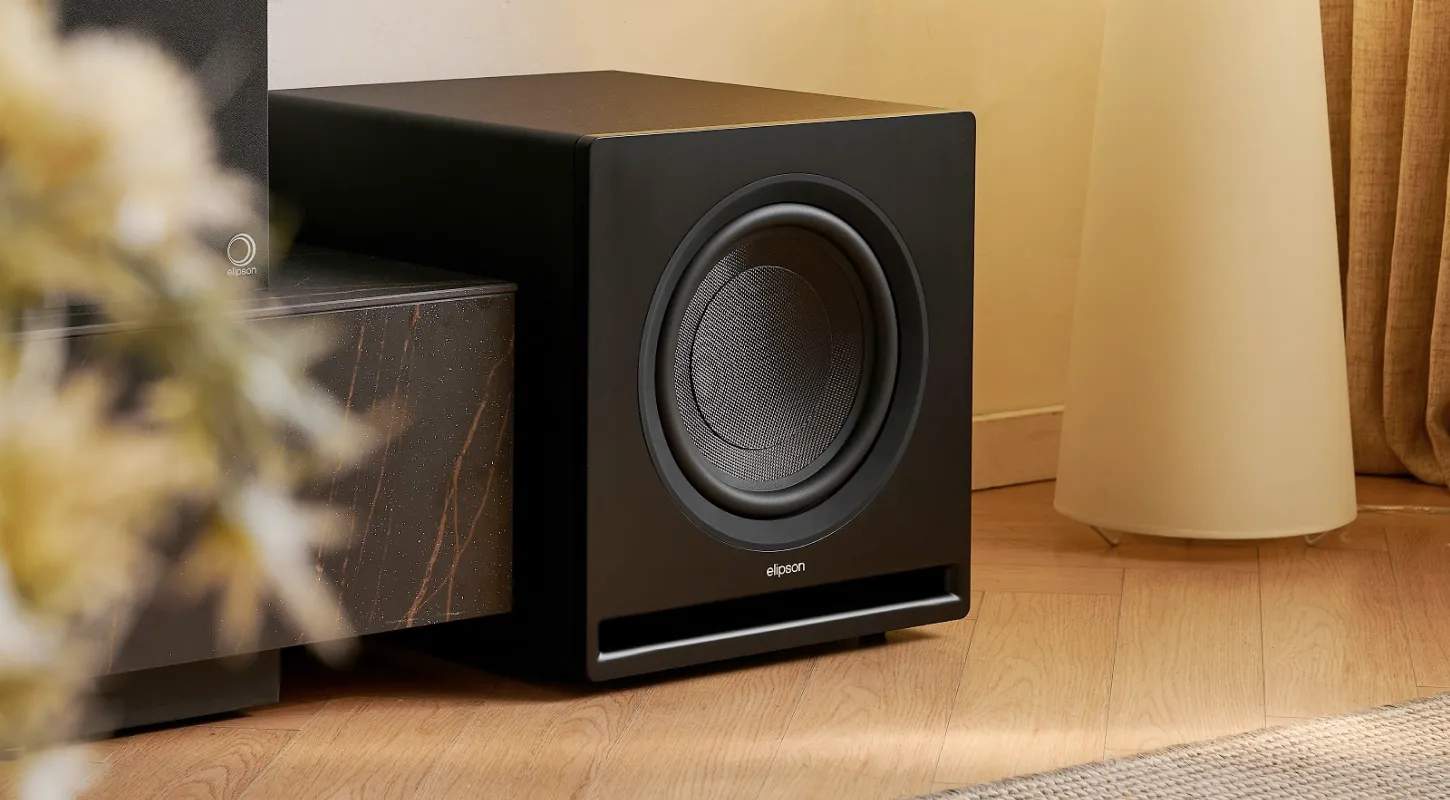 Elipson Premium Sub - Trois caissons, une seule promesse : puissance, compacité, musicalité