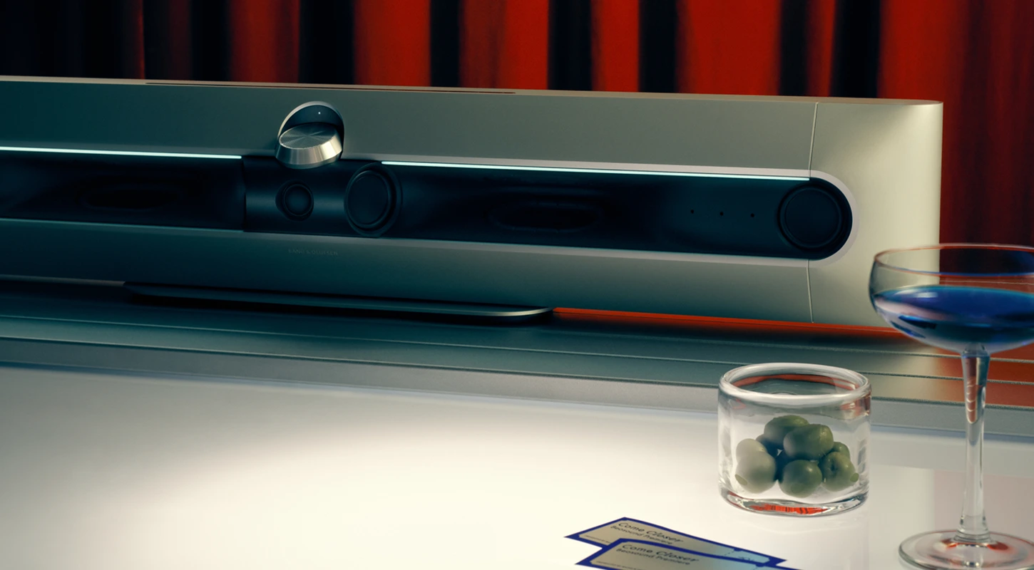 Bang & Olufsen Beosound Premiere : la barre de son devient œuvre d’art