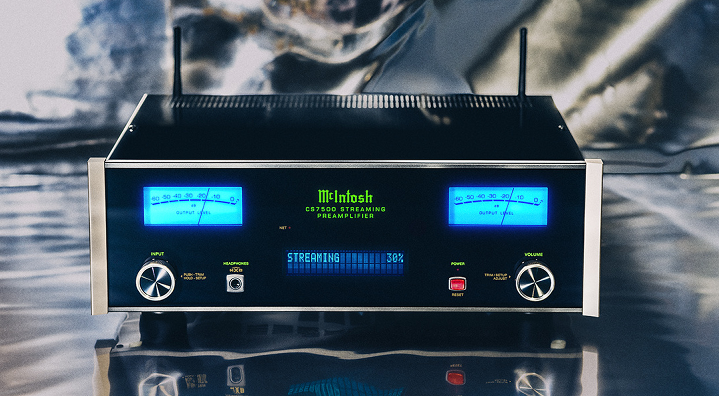 McIntosh CS7500 : le préamplificateur connecté qui réunit streaming, vinyle et numérique