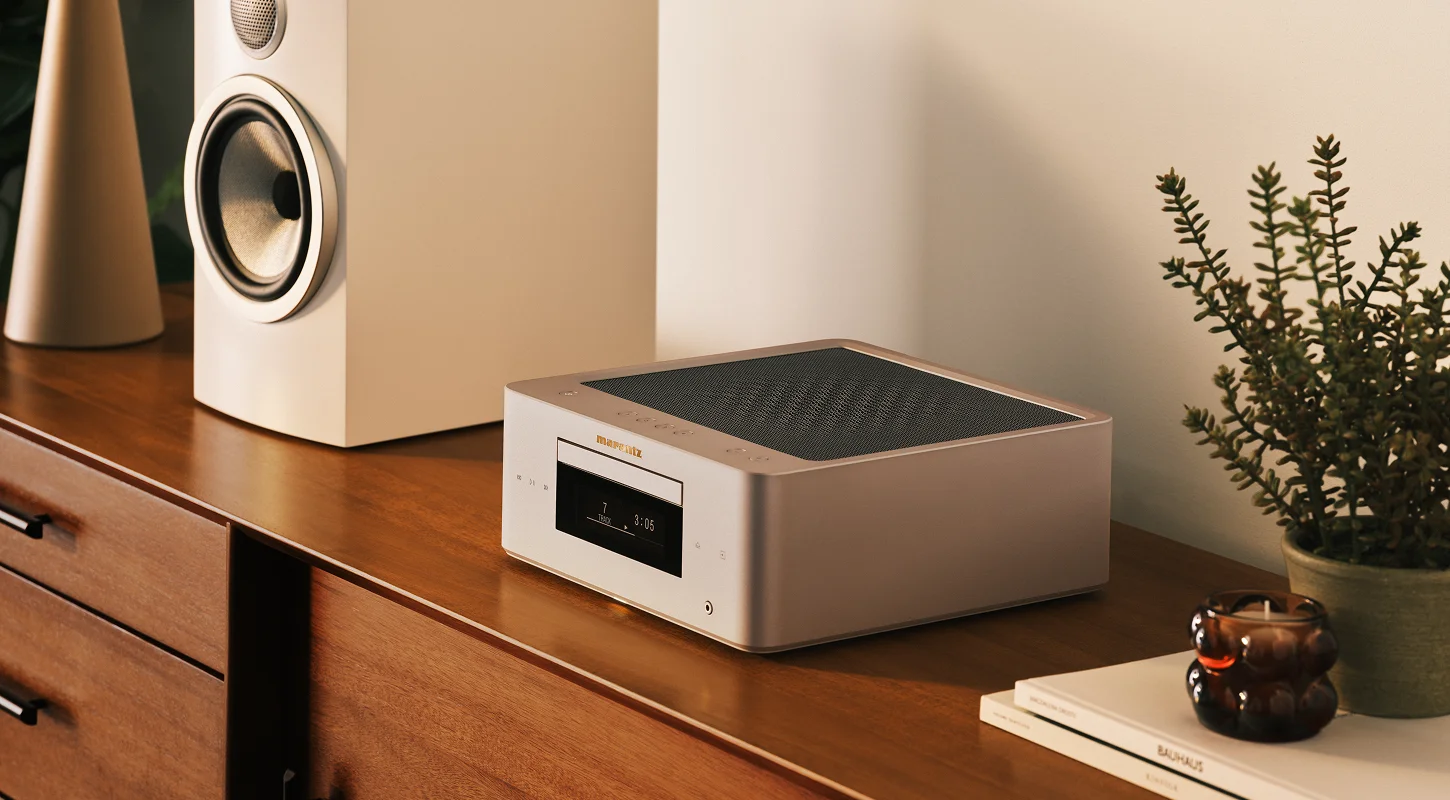 Marantz MCR 60n : un système hi-fi compact qui réunit CD, streaming et vinyle