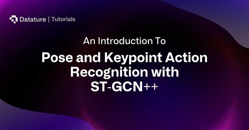 How to Perform Action Recognition on Keypoints with ST-GCN++ | Datature ...