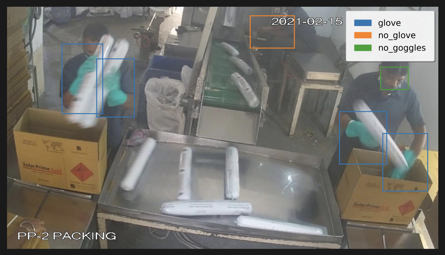 AI Running Prediction on Workplace Safety on Datature Outpost and Memryx