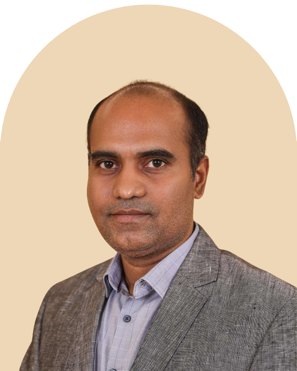 Photo of Mr. Siva Prakash Alluri, the director of Vision, Finance & Operations and Strategic management of Elemmentz