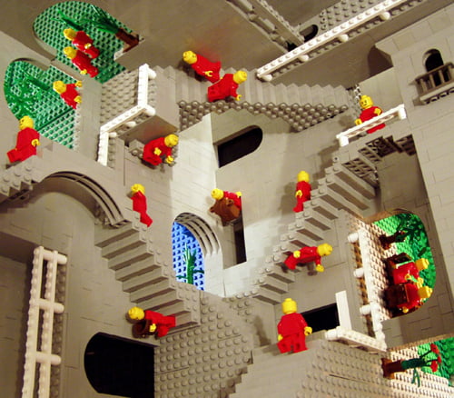 Escher in Lego