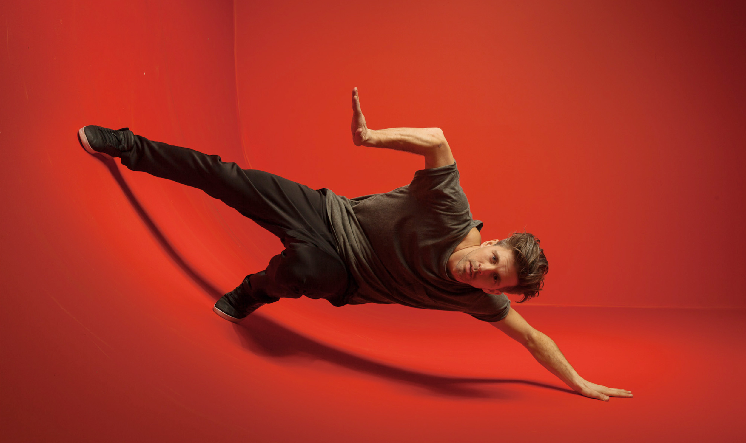 Fredrik 'Benke' Rydman in the Marginalen Bank campaign by Johan Ronnestam