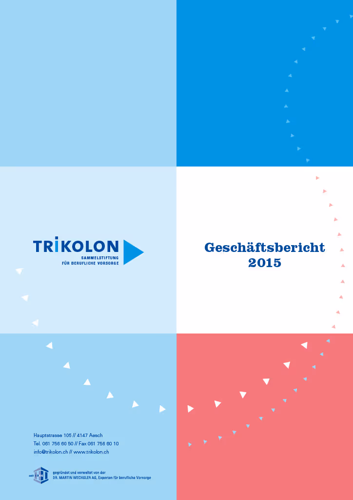 Geschäftsbericht 2015