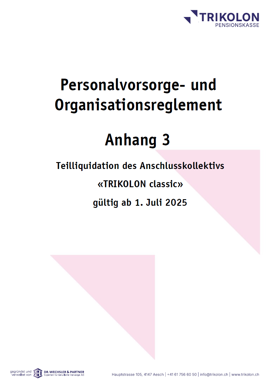 Client Invest: Bestimmungen zur Teilliquidation aktualisiert
