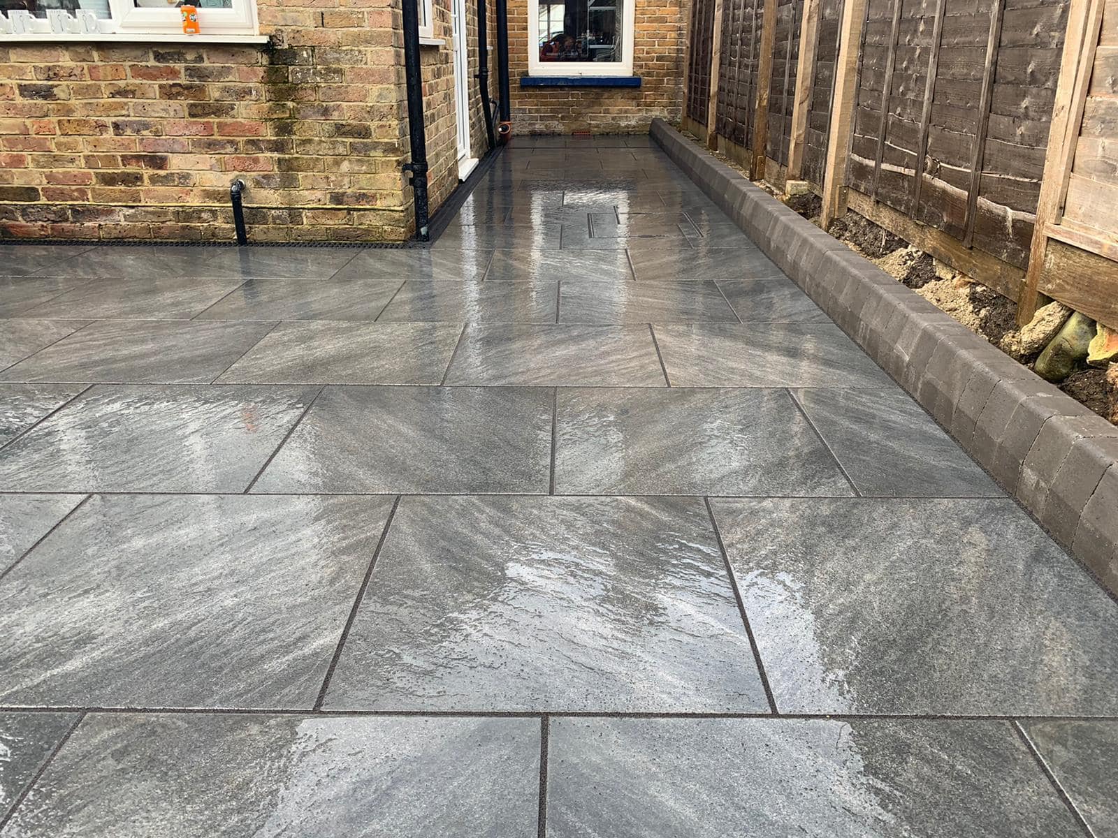 Circular Stone Patio