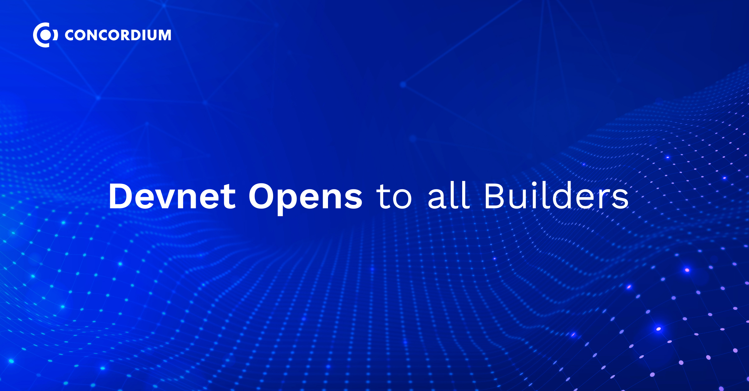 Devnet Open to all Builders. Let the Smart Money Era Begin