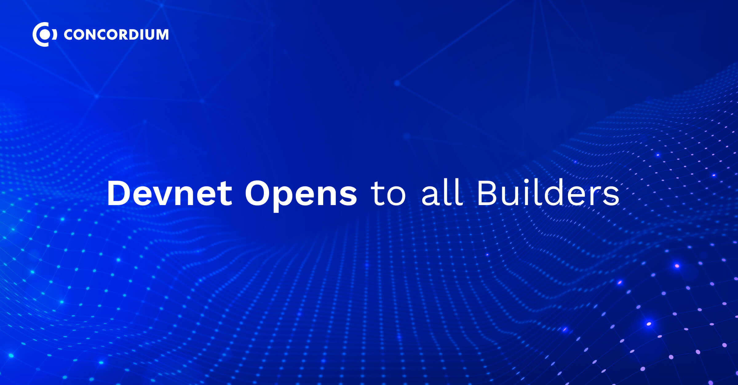 Devnet Open to all Builders. Let the Smart Money Era Begin