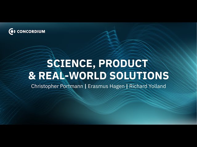 Concordium on Discord: Science, Product & Real World Solutions