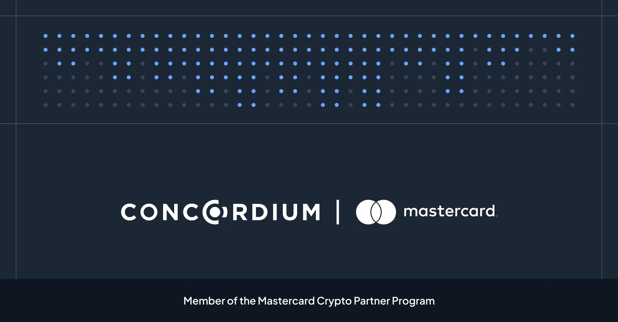 Concordium Joins the Mastercard Crypto Partner Program