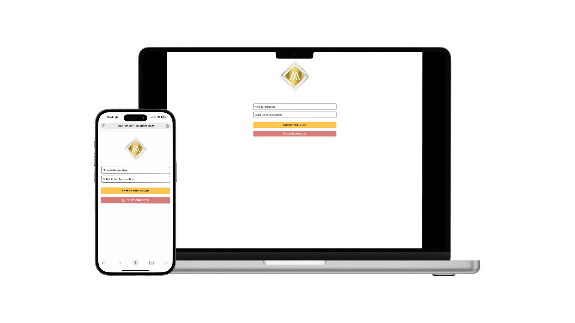 AAM-Solutions application PC Android iPhone
