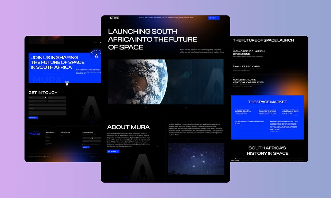 Responsive CMS website development for global businesses