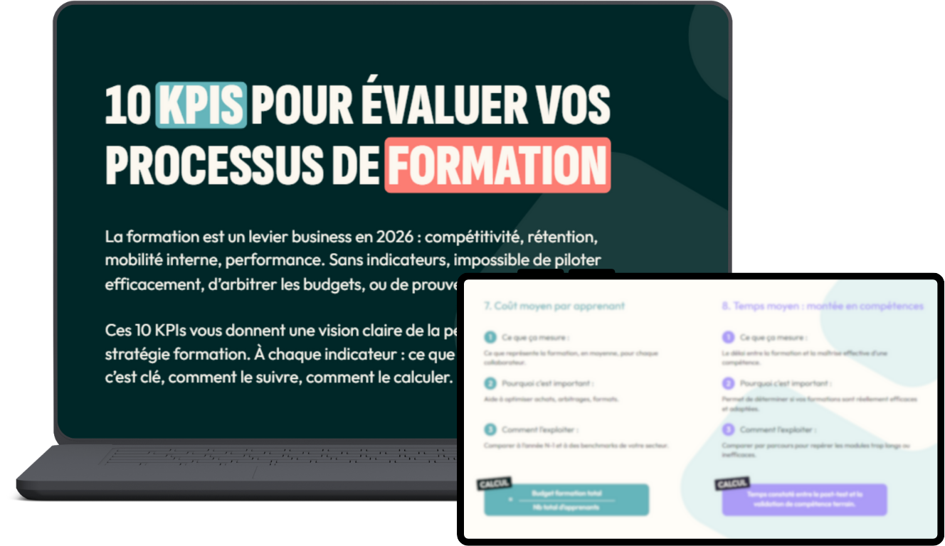10 KPI pour évaluer vos process de formation