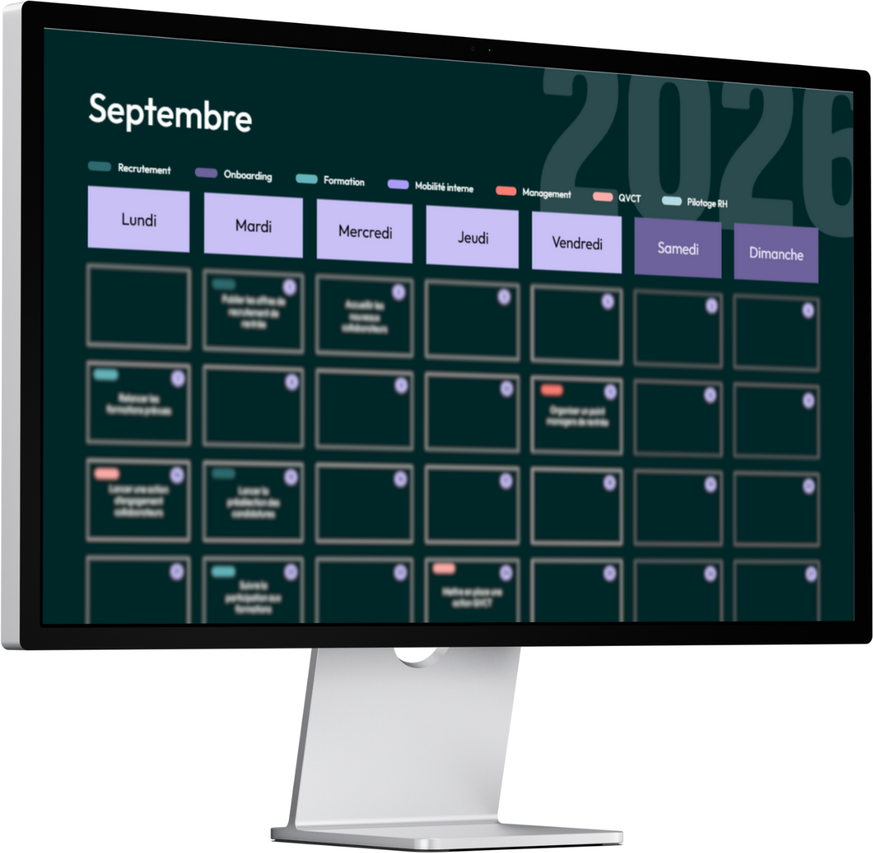 Votre calendrier RH 2026