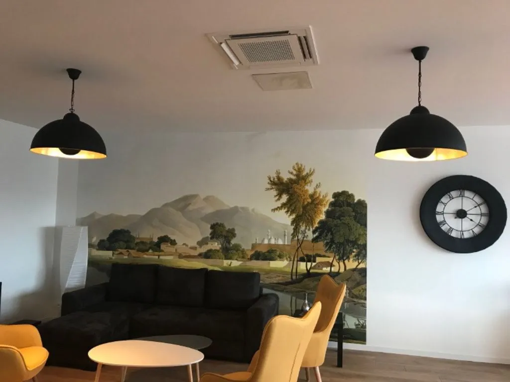 clim gainable dans une salle a manger