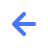 Blue arrow left bigger.