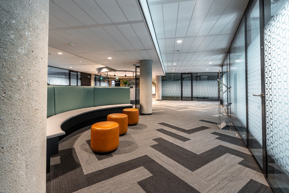 stylish empty office space